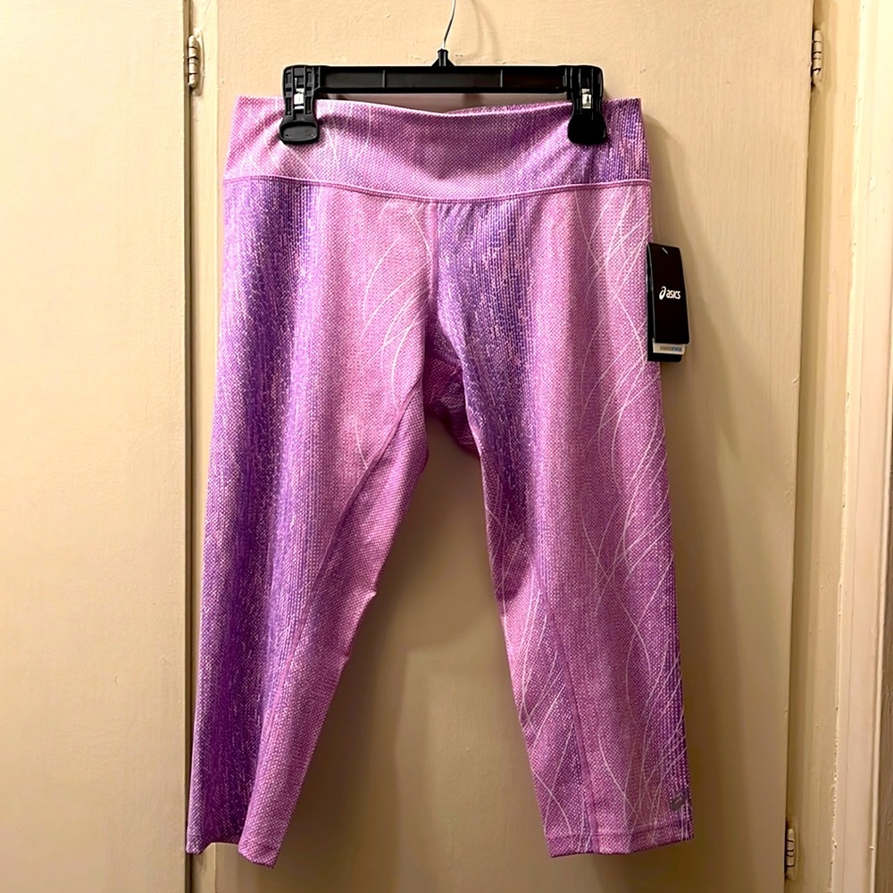 NWT ASICS ladies workout/yoga leggings.